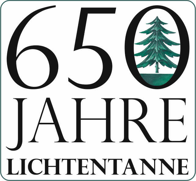 Das Logo der 650-Jahrfeier von Lichtentanne