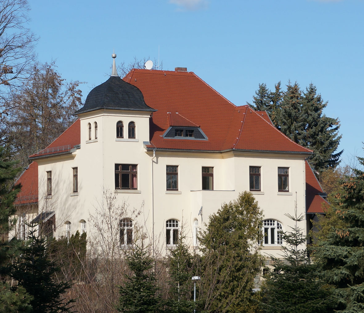 Das Pfarrhaus in Stenn (Foto: Mario-Hüter-Möckel)