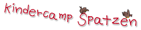 Das Logo des Kindercamp Spatzen in Altefähr auf Rügen.