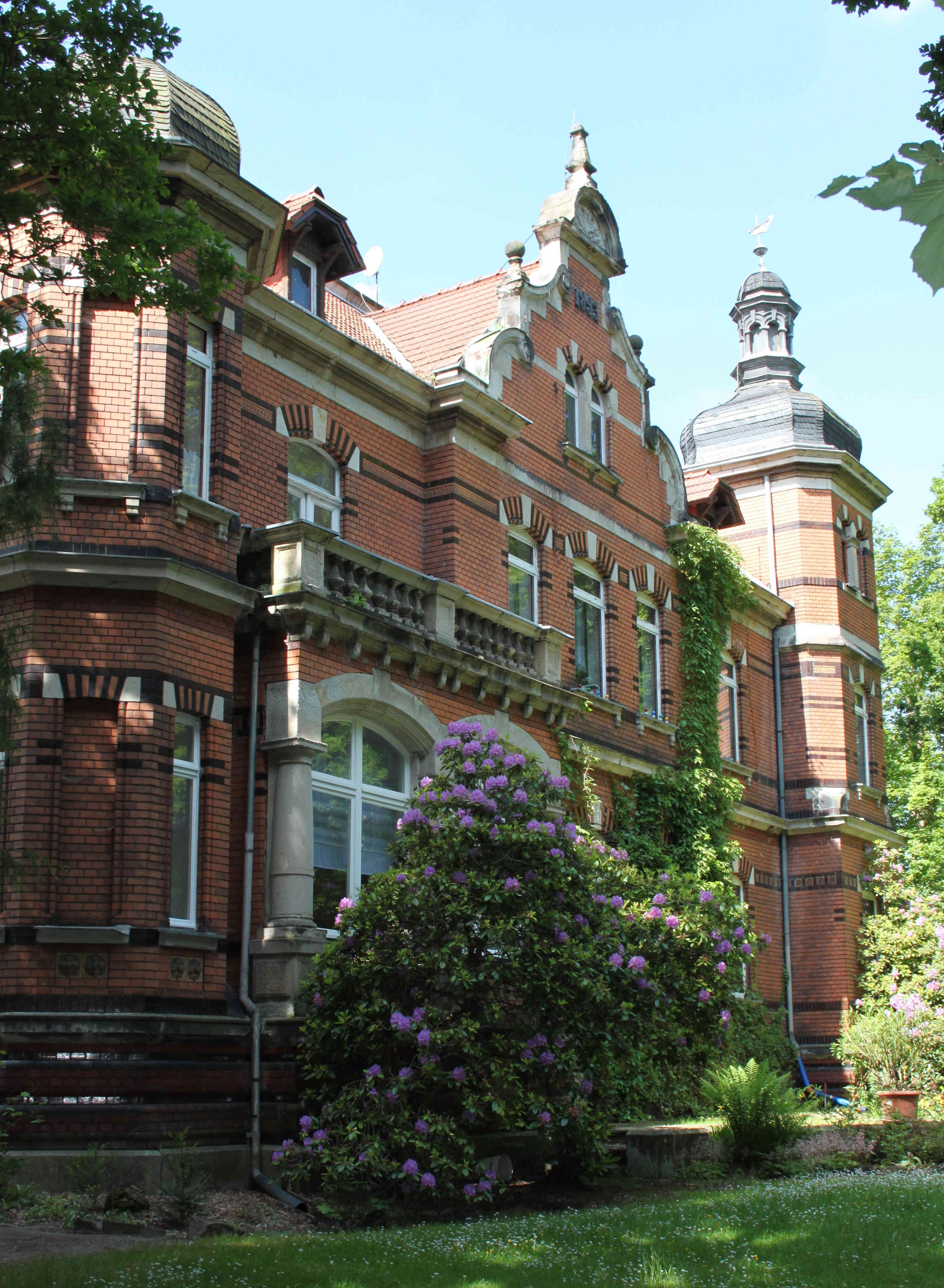 Das Bürgerhaus im Lichtentanner Parkgelände.