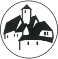 Im Bild ist das Wappen des Ortsteils Schönfels zu sehen.