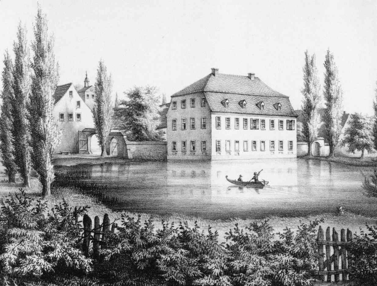 Das Rittergut Thanhof (Quelle: SLUB Dresden)
