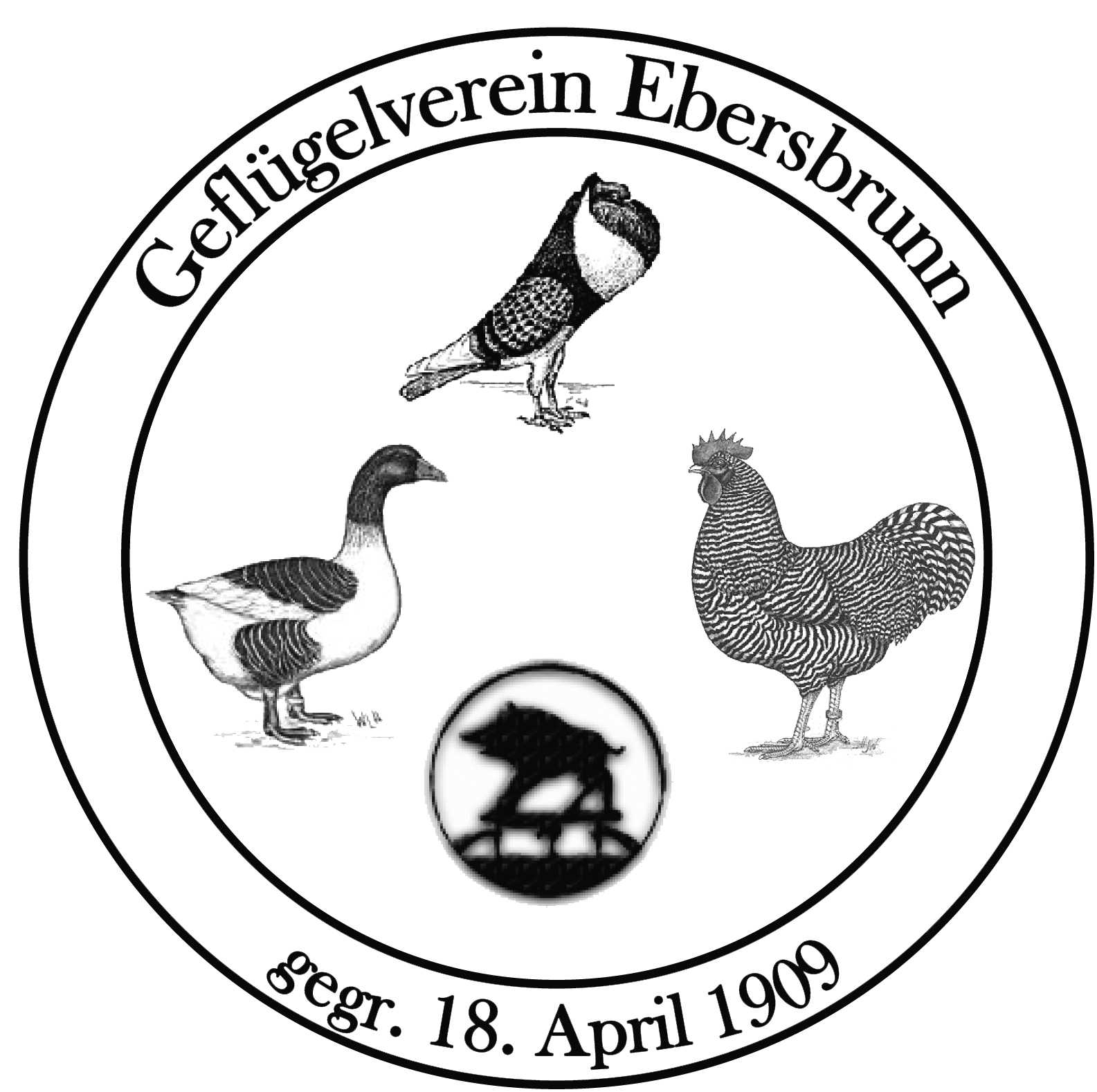 Das Logo des Geflügelvereins Ebersbrunn.